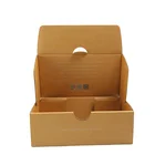 Luxury design recycled corrugated paper cardboard shoe box packaging