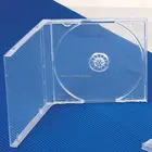 Wholesale Plastic Transparent 10.4mm Single PS Jewel CD Case
