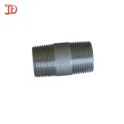 High Pressure Forged Seamless Steel Double End Threaded Nipple ,Standard Metric Male Adapter ,Hydraulic Butt Joints