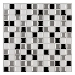 Tile transfer stickers home improvement kitchen bathroomself stick glass tiles
