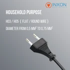 DEMKO NEMKO rubber cords 125v 5a power cord electrical cable with european plug