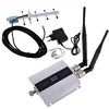 Network GSM 900Mhz mobile phone signal booster LCD GSM signal amplifier with yagi antenna Kit Europe standard adaptor