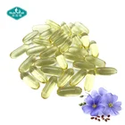 High quality Vegan Omega 6 Flaxseed Oil Softgel Capsules