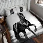 100% polyester microfibre 3d bed sheet disperse Panel printing Duvet Cover Set