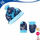 Jointop Guangzhou Fair Infant Knitted Hat And Gloves Set