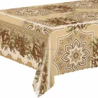 Thin Printed PVC Table Cloth / Oilproof Plastic Table Cover