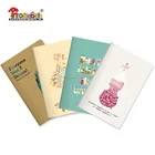 custom low price hardcover A4 diary exercise school notebook