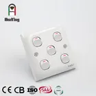 1 Light Cover Light Switch Covers CE 10A 250V Us American Standard Wall 5 Gang 1 2 Way Light Switch Cover