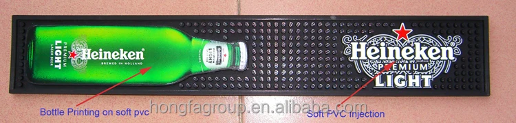 drink logo bar mats, rubber bar runner, pepsi bar mat