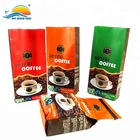 Custom design printing 10g coffee sachet packaging Aluminium foil plastic coffee powder bag