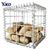 Cheap 2x2 galvanized welded gabion wire mesh box stone gabion wall wire basket fencing suppliers
