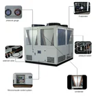 30HP 40HP 50HP 60HP 80HP 100HP cold water cooling system chiller machine air cooled screw chiller