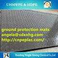 Heavy duty construction road mats/hdpe access lawn temporary road/crane outrigger mat