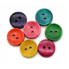 Wholesale Round Wood Sewing Accessories children button