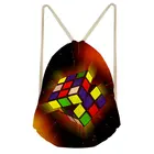 LYMECH cotton drawstring pouch cooler bag cheap handbag small promotional shopping draw string backpack