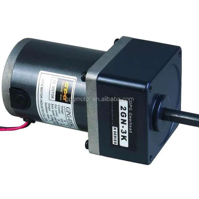 6w to 50w 12v 24v dc gear motor 60mm gdm motor gpg motor