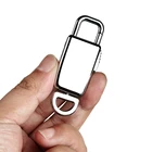 Voice Recorder 8GB Sound Audio Digital Voice Recording Device MP3 Metal Casing Keychain