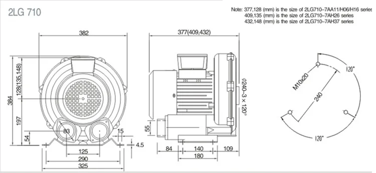 Ring Blower, 3KW, CNC - detail 2