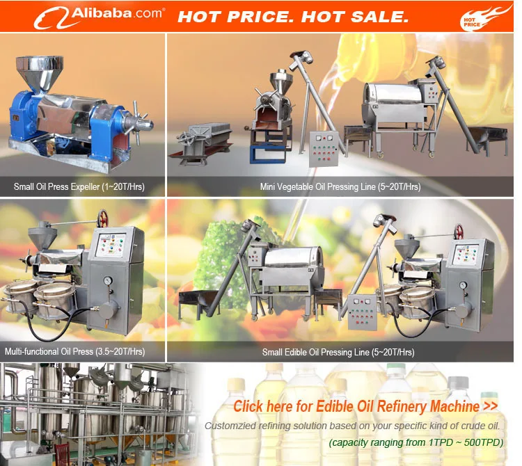 Highly efficient edible oil mill plant use olive oil refinery machine for sale