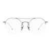 Wholesale shenzhen unisex fashion vintage stylish half rim optical frames with prescription glasses