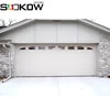 Used best steel insulated Automatic roll up garage door with windows