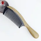 big size black handel wooden hair comb brush 20cm beauty equipment salon