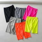 Wholesale womens skinny fit active gym wear biker shorts