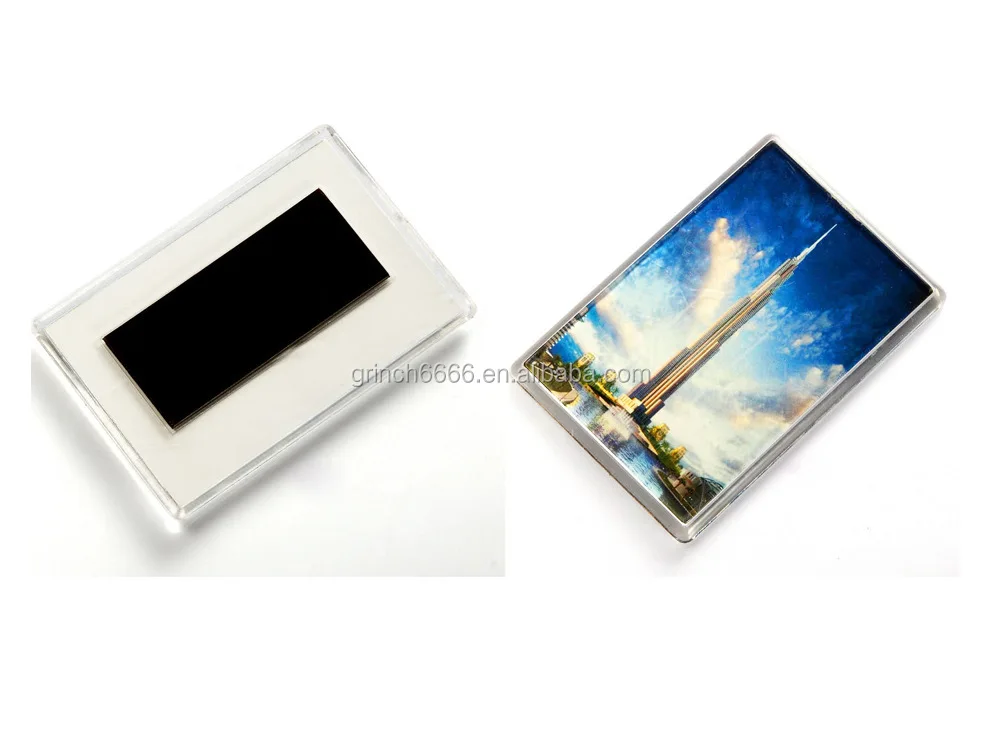 plastic acrylic photo frame fridge magnet with picture insert 3.jpg