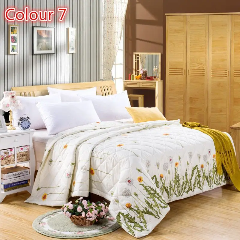 2016 New Fashion summer quilts!!! Peony flower Comforter/blankets/quilts/outdoor product
