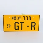 Factory Direct Cheap Decorative Aluminum Metal Custom Car Blank Plate Number