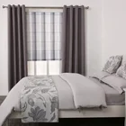Special design grey roman shades black out zip blind kitchen window blinds