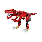 217pcs new 5 in 1 Build dinosaur figures toys building blocks DIY kit toys bricks for kids