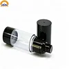 15ml 20ml 50ml pump black plastic airless foam/spray/lotion bottle