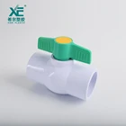 XE durable free sample normal pressure 1 ball valve pvc