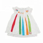 2018 Children Girls Sleeveless Dress Kids Frock Design