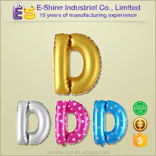 16 inch silver letter party wedding occssion decoration supply