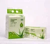 Best Quality non-irritation baby lotion tissue. natural wood pulp facial tissue with aloe vera