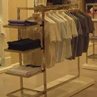 wood metal retail wholesale clothing store furniture shop fitting display racks shelves
