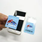 Chinese supplier microfiber mobile sticker screen cleaner wipes phone screen cleaning pad