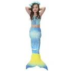 Fashionable 3 pcs swimming little girls swimsuit bathing suit
