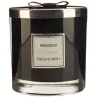 Mescente private label glass home decor handmade scented soy wax candles in glass jar