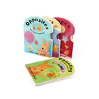 Custom Shaped children board book printing service