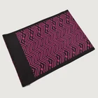 Fashion silk scarf ladies black ground pink color High quality 100% pure silk jacquard scarf for ladies