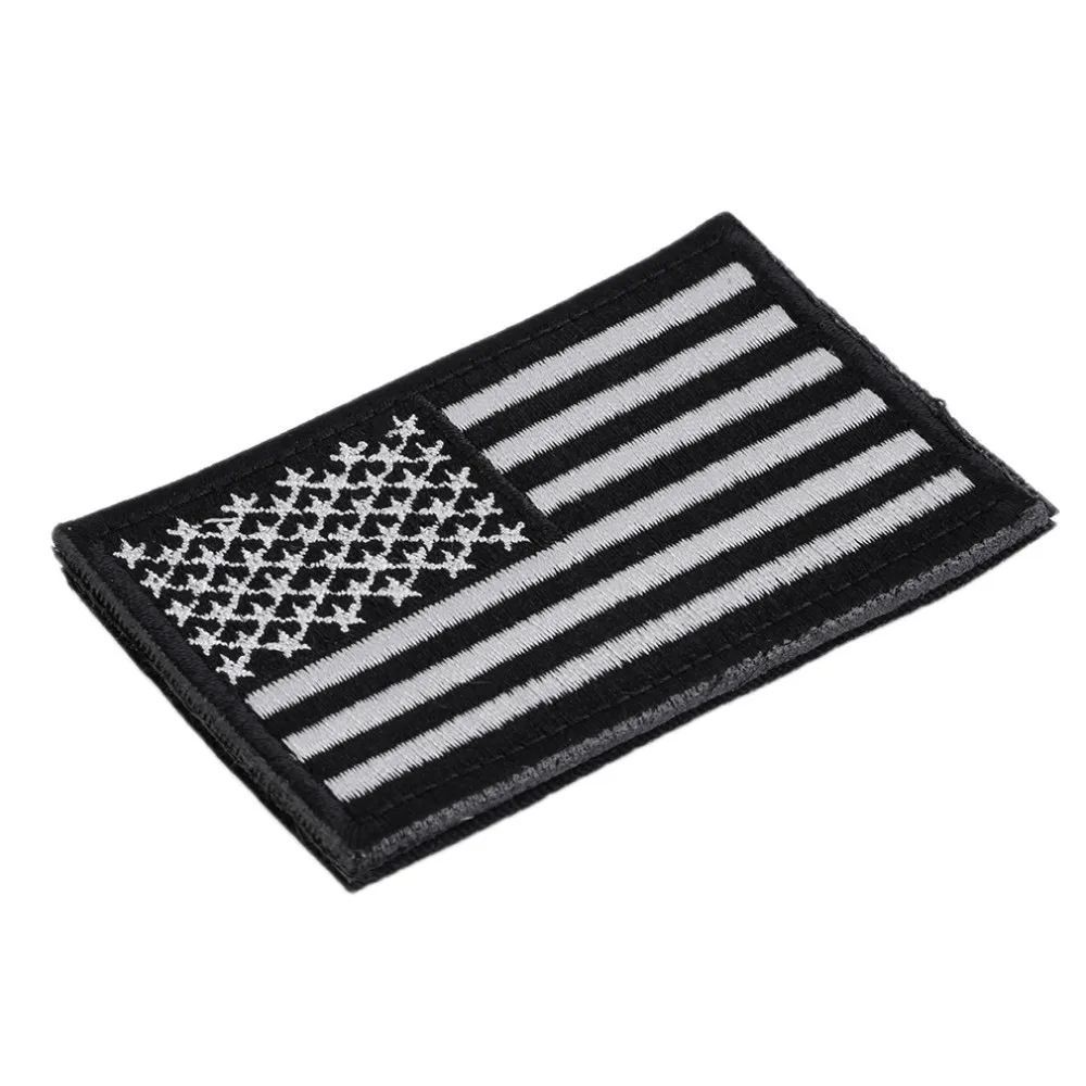 Hot Sale America Flag Embroidery Double Faced Cloth Epaulette Armband Badge Army Tactical Patches 2015 Fashion