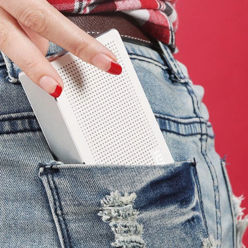 Xiaomi Square Box Blue-tooth Speaker Wireless Portable Stereo Mini Speaker New Original Blue-tooth 4.0 for Mobile Phones - ANKUX.COM