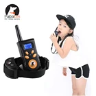 Electric Shock Vibra Remote Dog Training Collar 1500ft collar pet Rechargeable