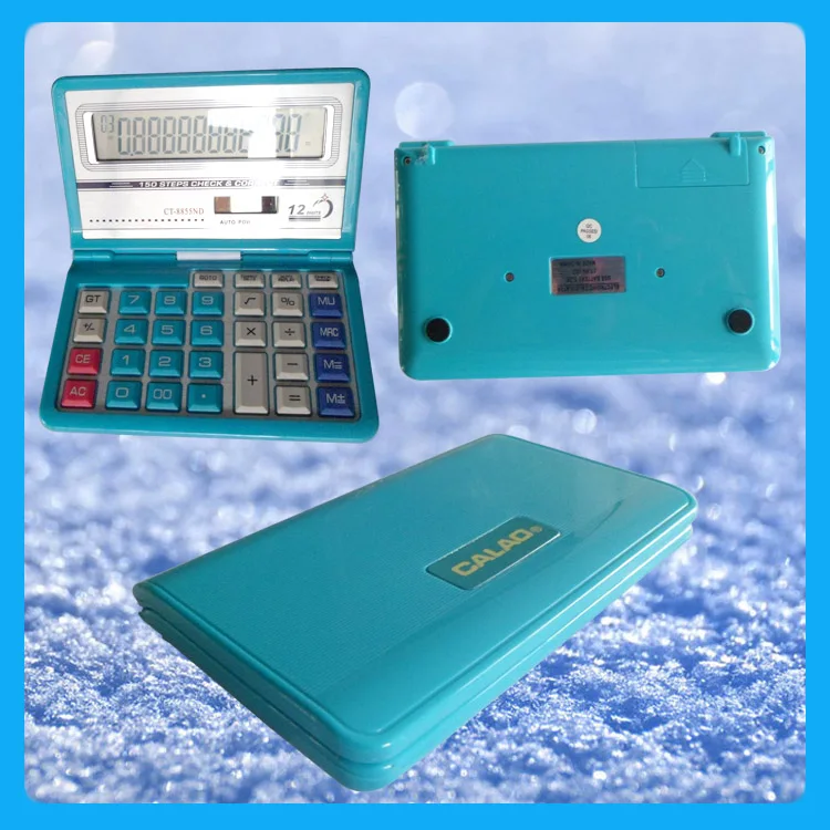 solar powered checkbook calculator
