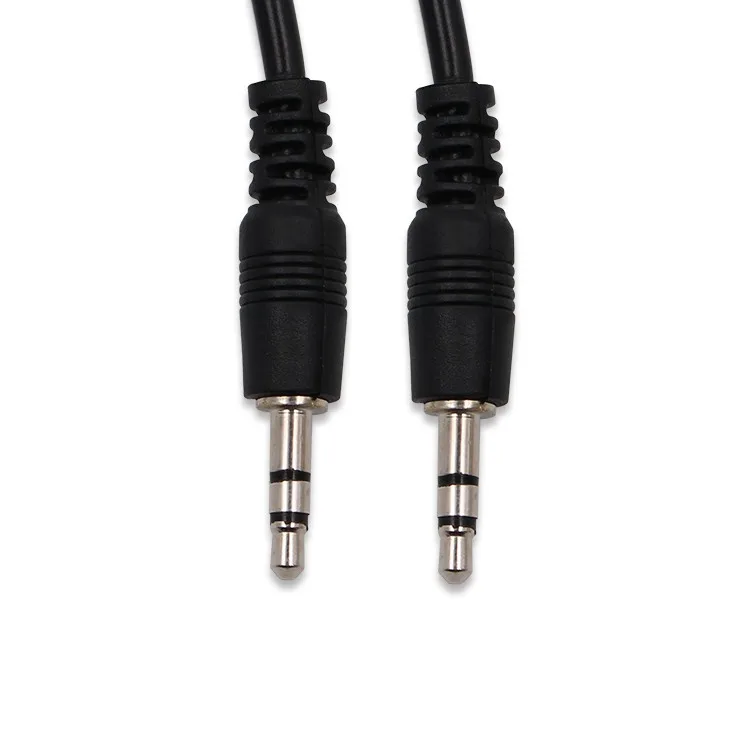 Black audio cable 3.5mm male to male aux 3.5mm audio cable - ANKUX.COM