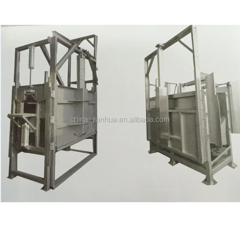 gia súc giết mổ thiết bị khí nén đảo ngược trường hợp