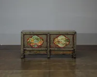 Classic living room furniture hand painted cabinet
